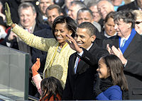 Obama family after inaugural address 1-20-09 hires 090120-F-3961R-968.jpg