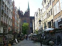 Gdańsk Main Town, Mariacka street.jpg